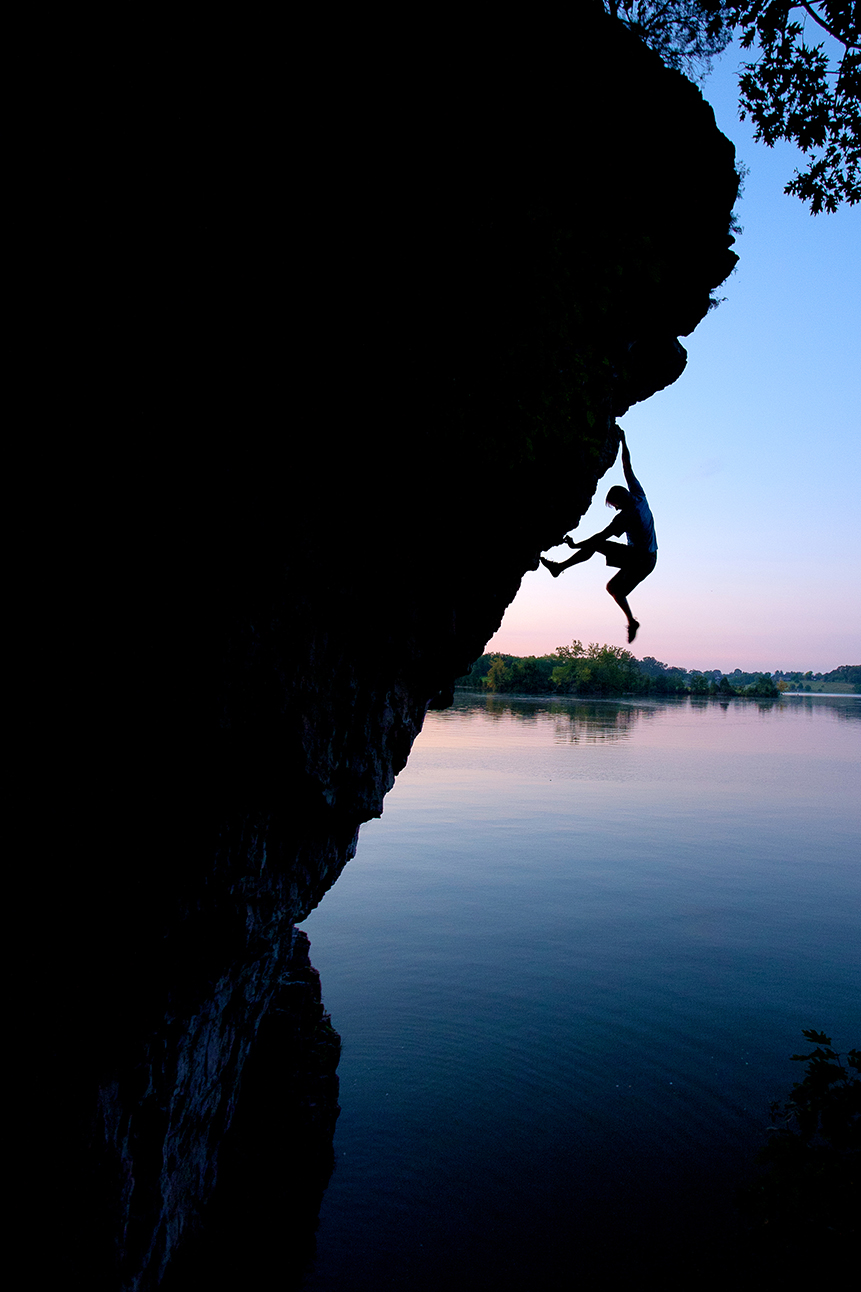 climber silhouette